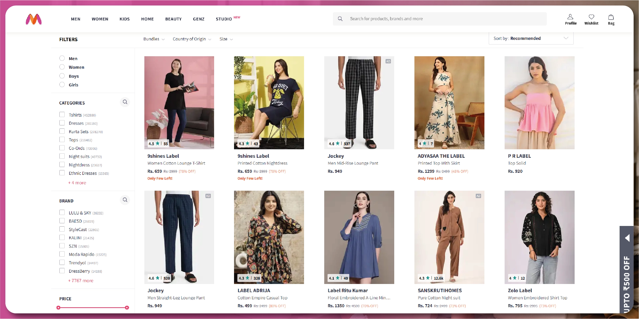 Navratri Mega Sale Price Tracking